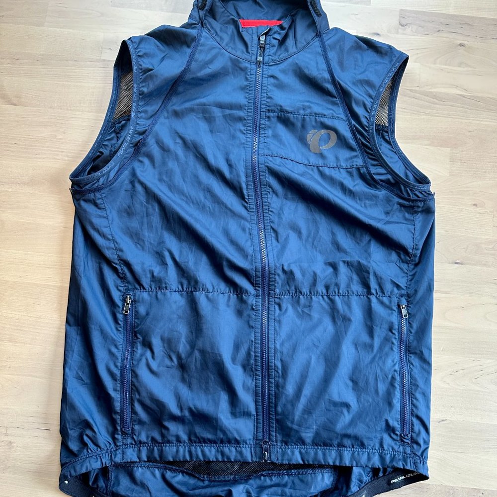 Pearl Izumi Men’s Quest convertible jacket M size blue - Picture 3 of 11